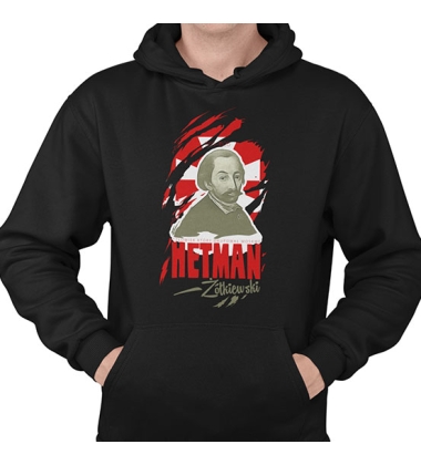 BLUZA Z KAPTUREM HETMAN